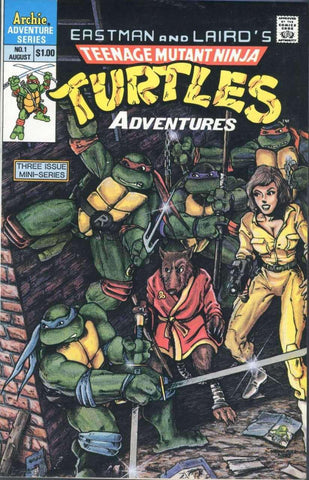 Teenage Mutant Ninja Turtles Adventures (1988) #1 (CANADIAN COVER $1.25)