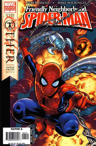 Friendly Neighborhood Spider-Man (2005) #1 (Second Print Cover)