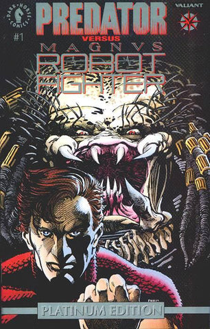 Predator Versus Magnus: Robot Fighter (1992) #1 (Variant Cover)