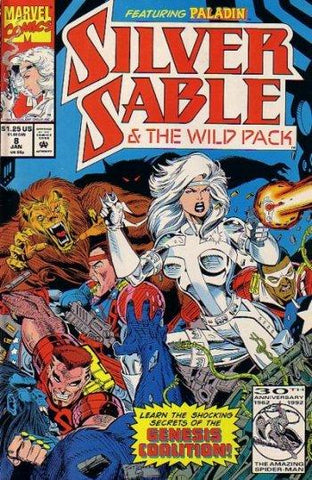 Silver Sable and the Wild Pack (1992) #8