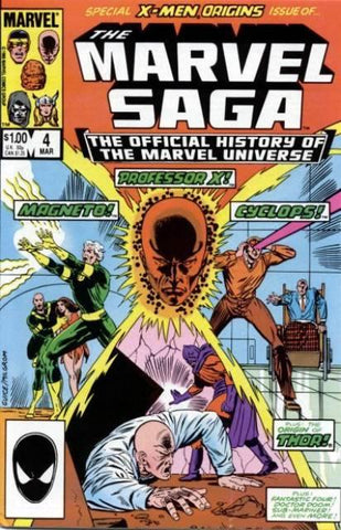 The Marvel Saga (1985) #4