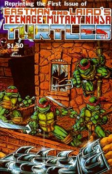 Teenage Mutant Ninja Turtles (1984) #1 (Fourth Print Cover)