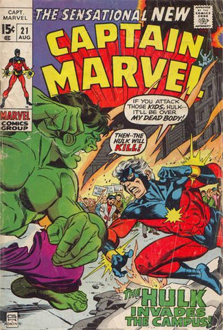 Captain Marvel (1968) #21