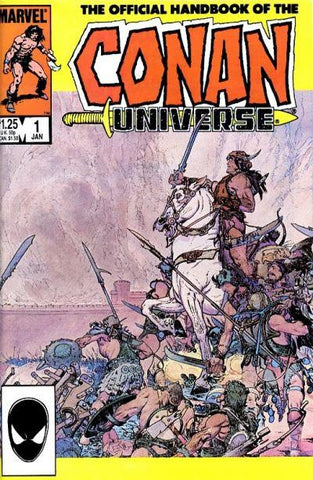 The Official Handbook of the Conan Universe (1986) #1