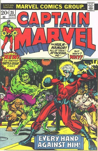 Captain Marvel (1968) #25