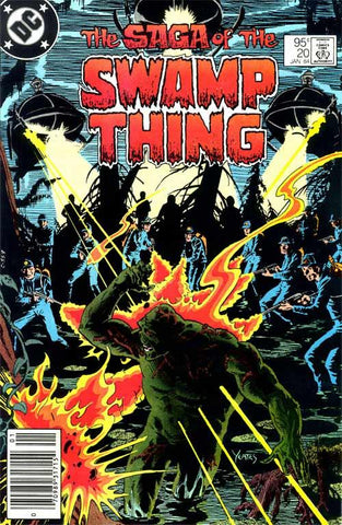 The Saga of The Swamp Thing (1982) #20