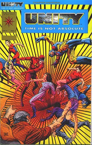 Unity (1992) #1 (Gold Logo Cover)