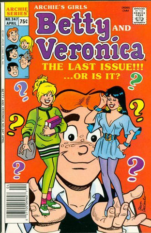 Archie's Girls Betty and Veronica (1950) #347