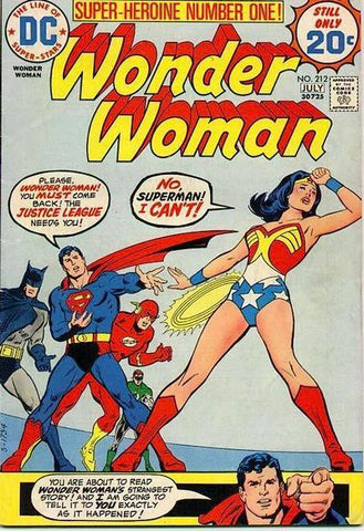 Wonder Woman (1942) #212