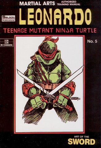 Teenage Mutant Ninja Turtles Authorized Martial Arts Training Manual (1986) #5